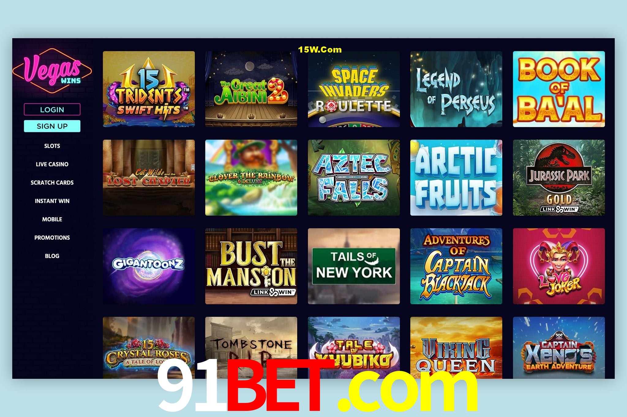 Game Providers 91bet.com